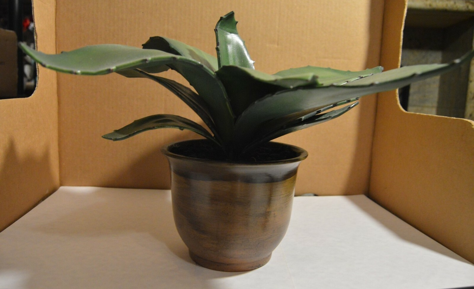 Sonoma Artificial Succulent Accents Greenery With Plastic Pot Home Décor ~15″