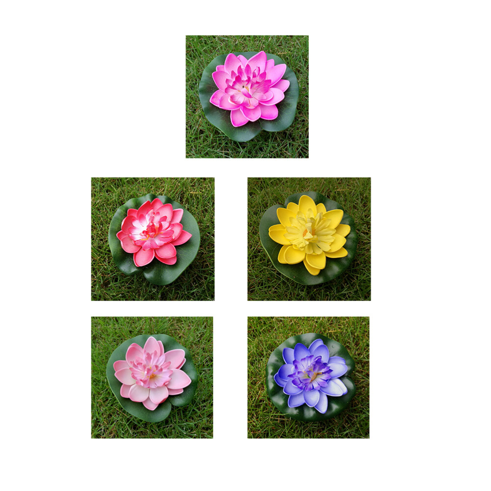 5Pcs Floral Decor Artificial Water Artificial Flower Diwali Decoration