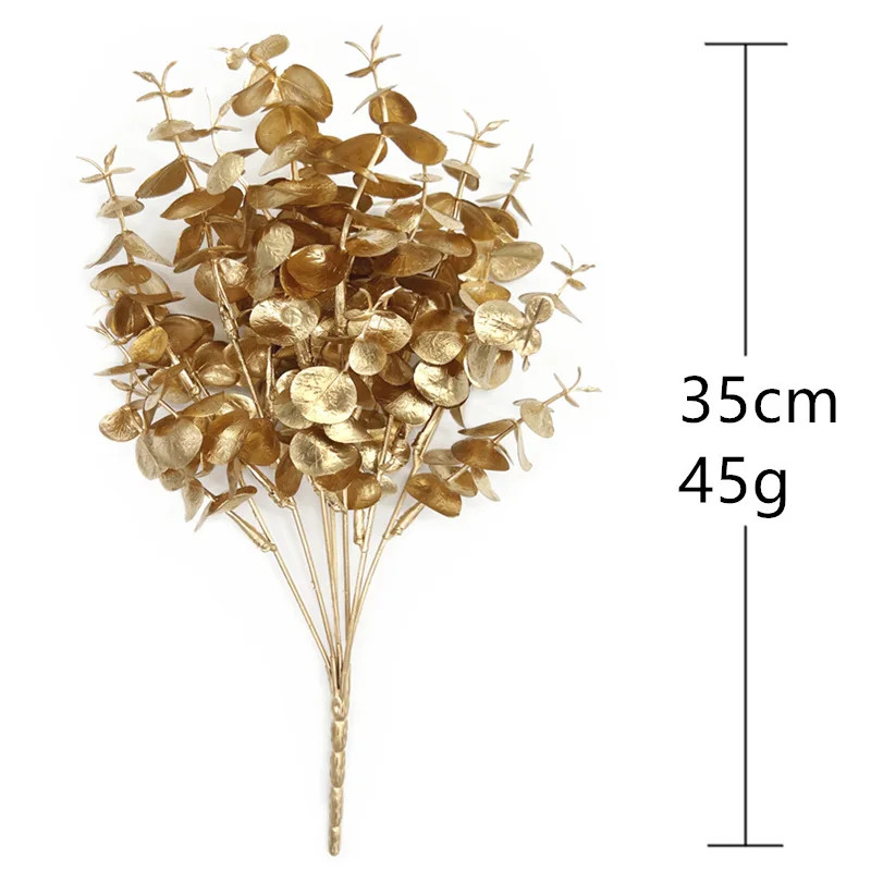 Gold Artificial Flowers – Realistic Artificial Flowers Used for Christmas Decora