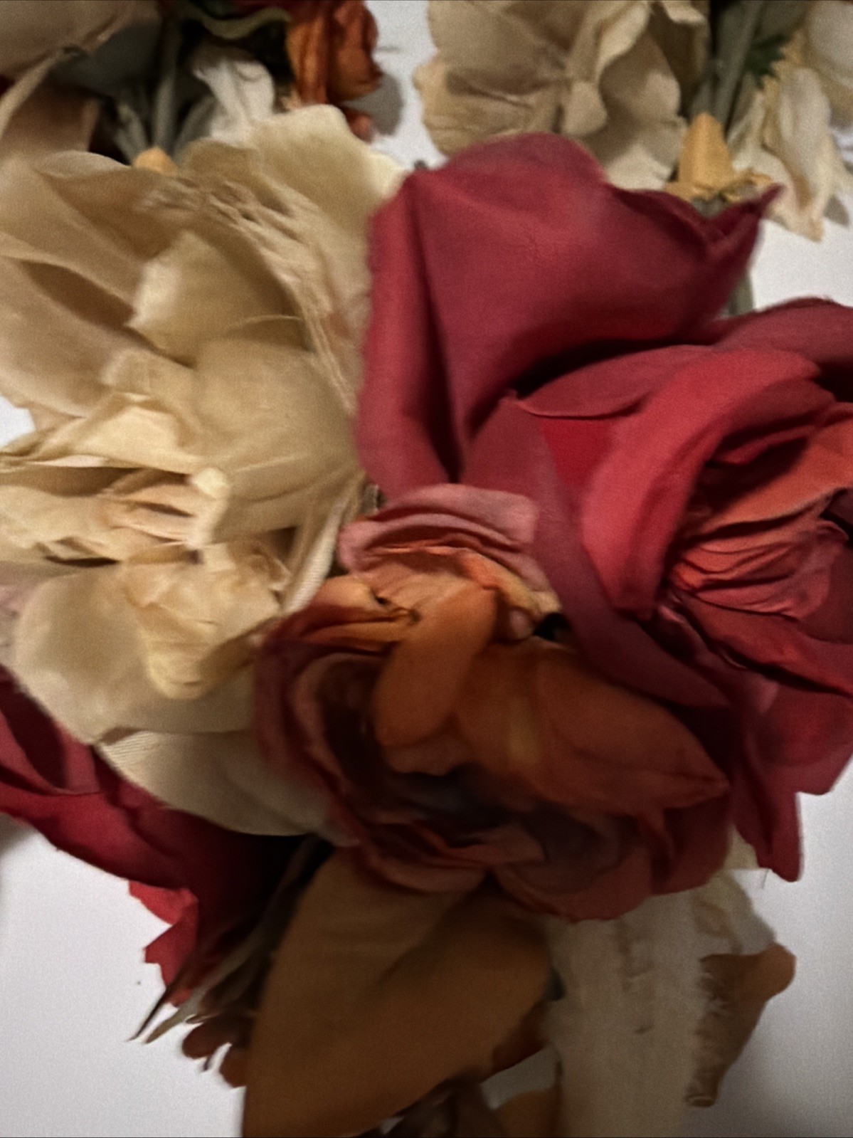 ASHLAND FALL 6 Bouquet SETS RONUNCULUS & ROSE Home Party Decor