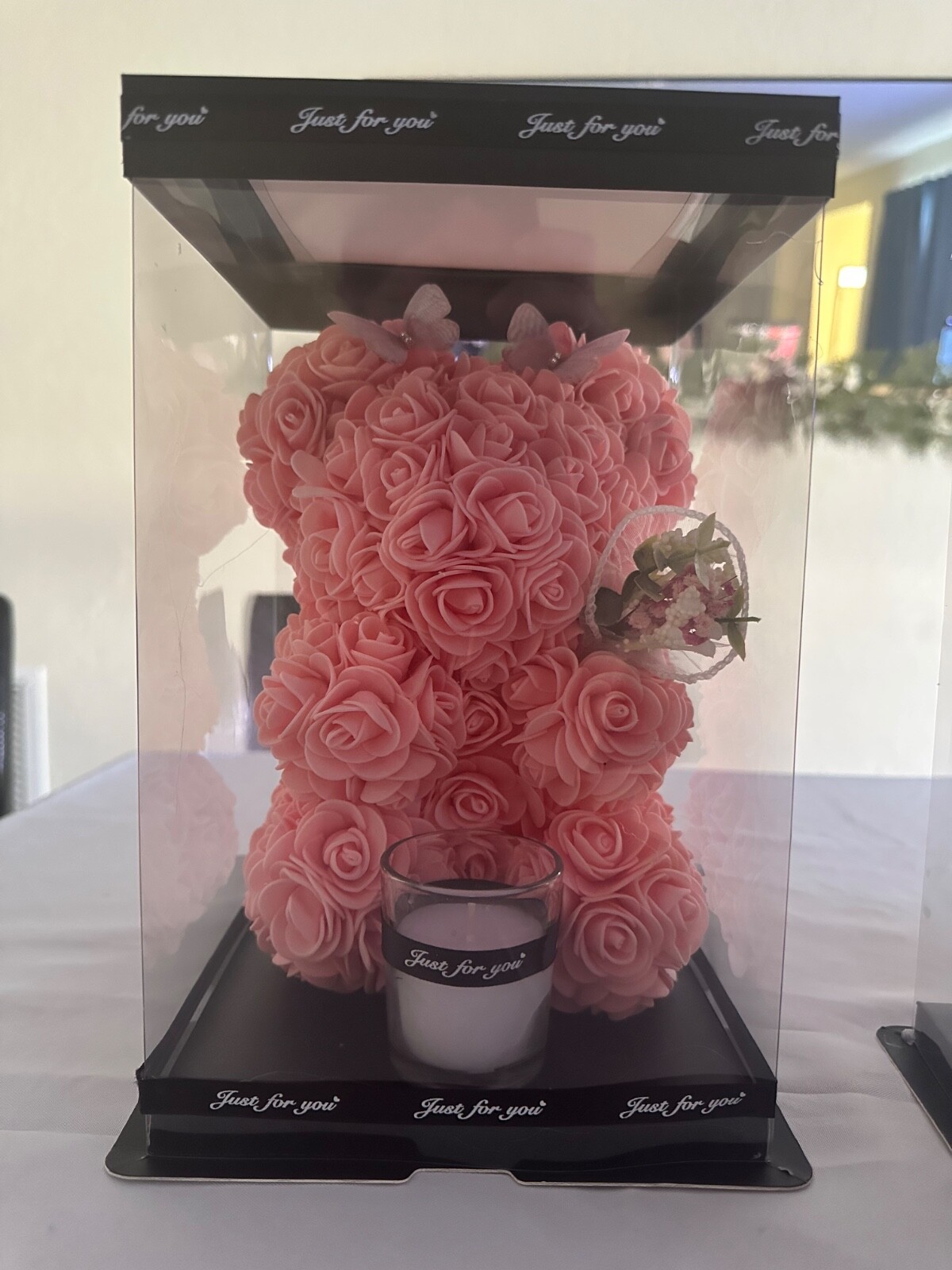 Valentine Day Flower Floral Foam Rose Teddy Bear Birthday Wedding Romantic Gifts