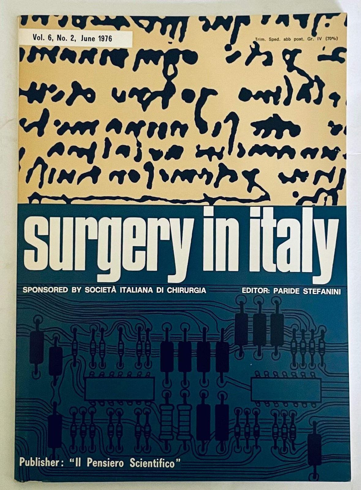 SURGERY IN ITALY | VOL. 6 no 2 JUNE 1976 | PARIDE STEFANINI –