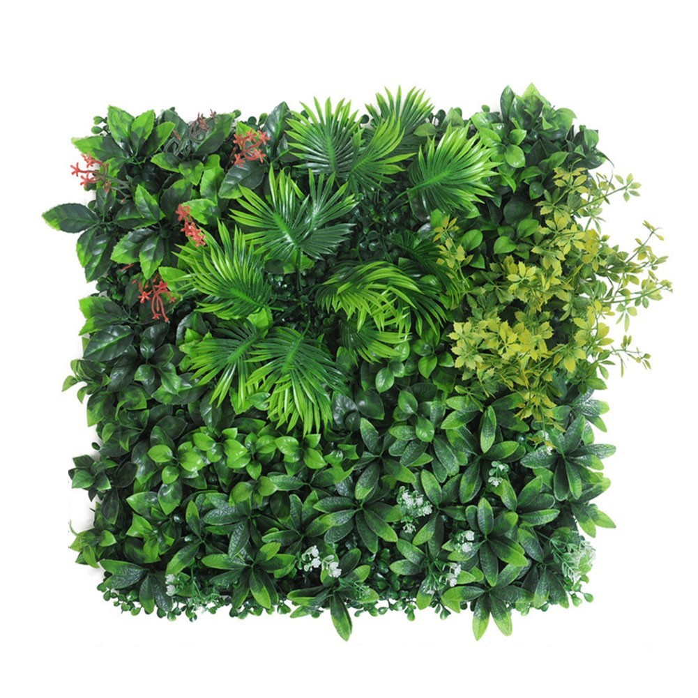 Green Plastic Lawn Plants for Home Decoration Easy to Clean and Maintain