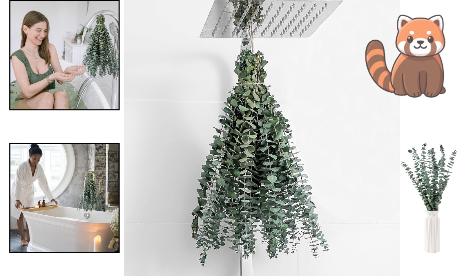 10 Pcs Dried Eucalyptus Stems – Real 17” Natural Decor for Home & Weddings