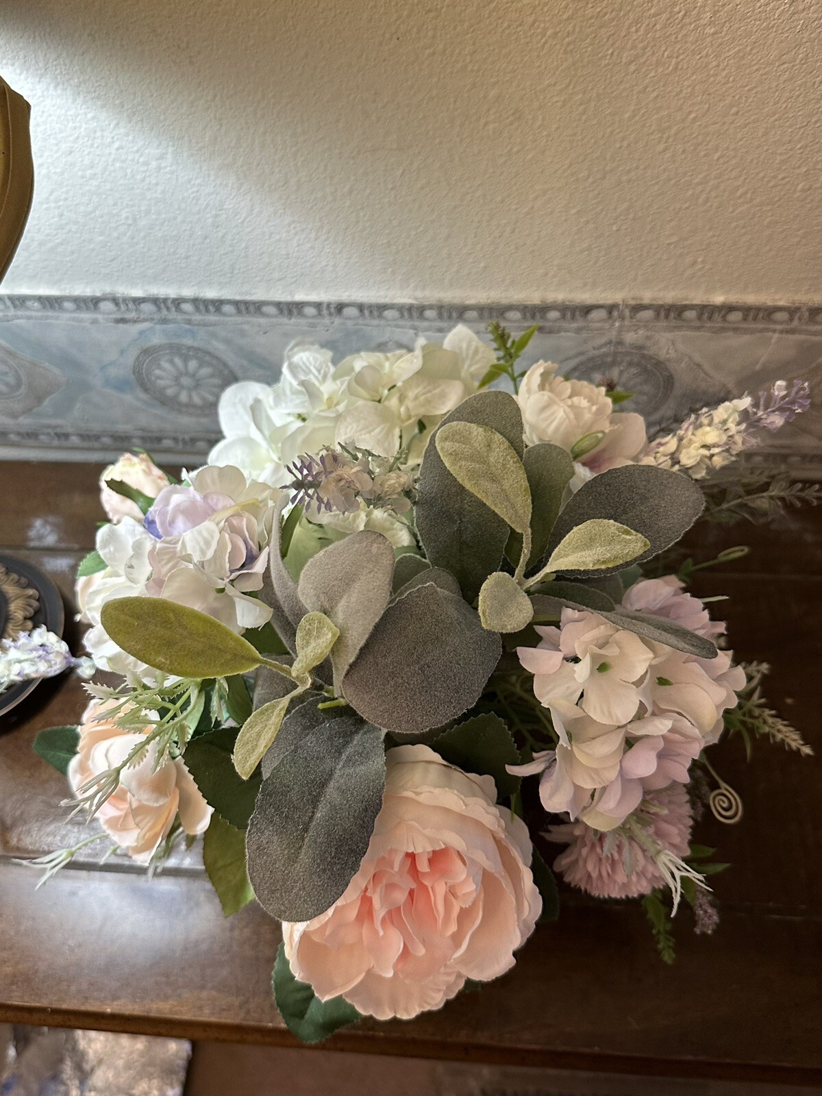 All Seasons Artificial Flowers Arrangement In The porcelain Size:16×16 inch