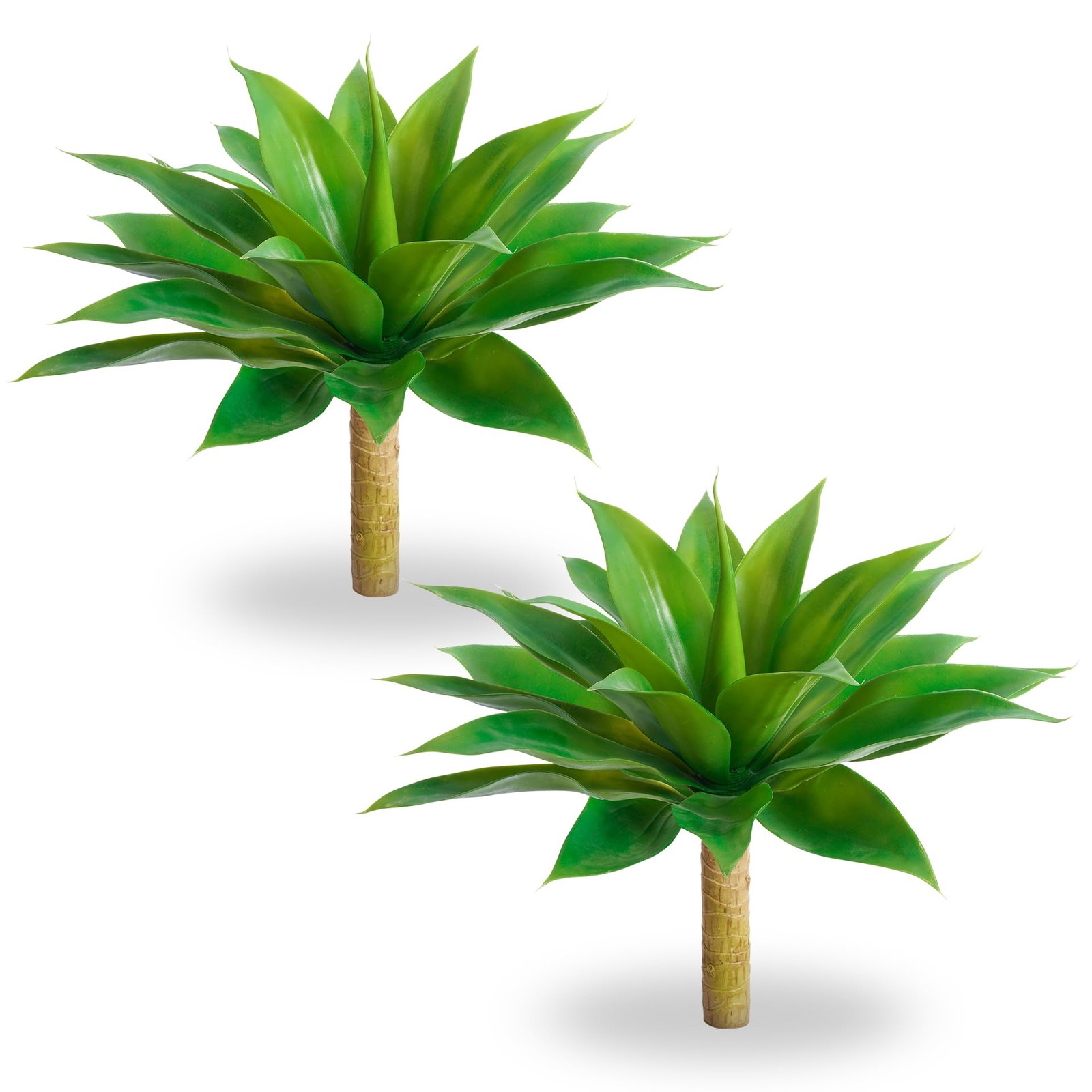 Artificial Agave Faux Agave Fake Greenery 18In Outdoor Artificial Plant Fake …