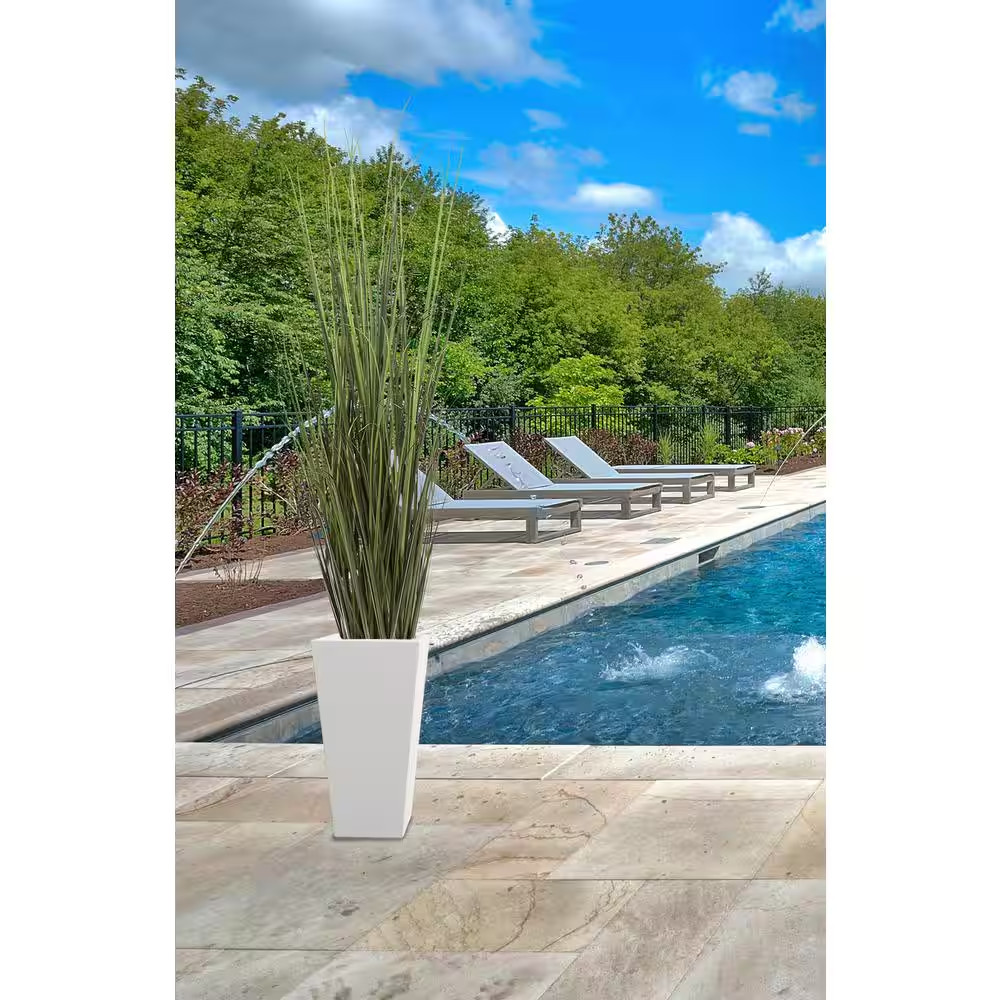 Artificial 47 In. Black Grass Plant