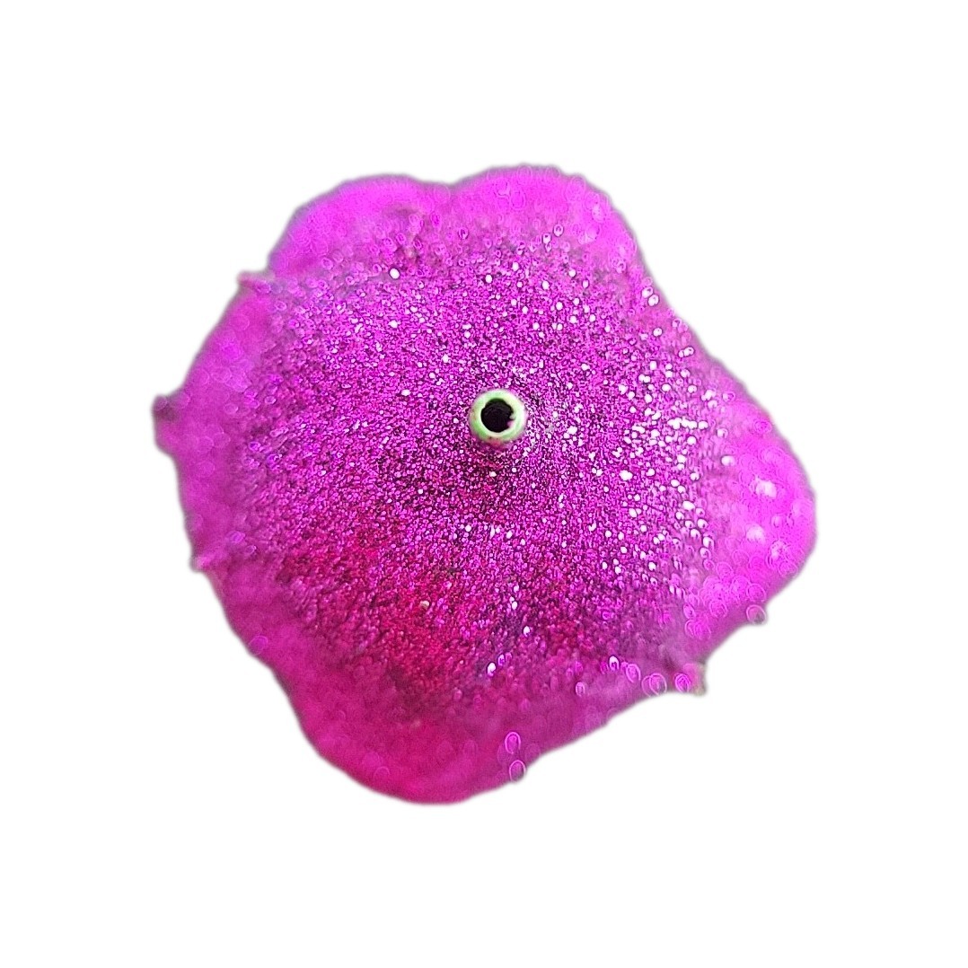 Three-layer Glitter Foam Rose Flower Bridal Home Wedding Party DIY Decor Purple