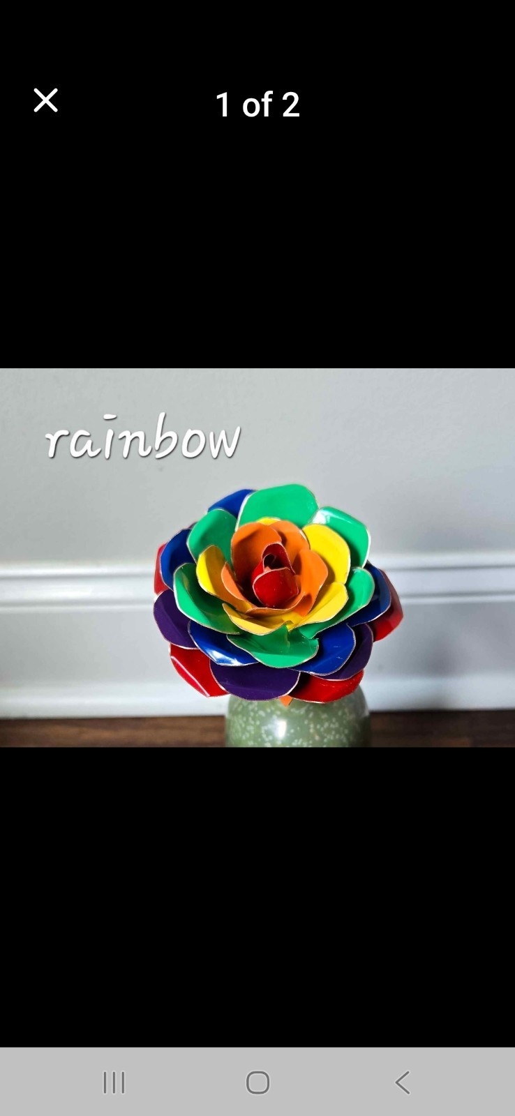 Copper Rose Handmade for Anniversary, Birthday, Housewarming Gift for Her