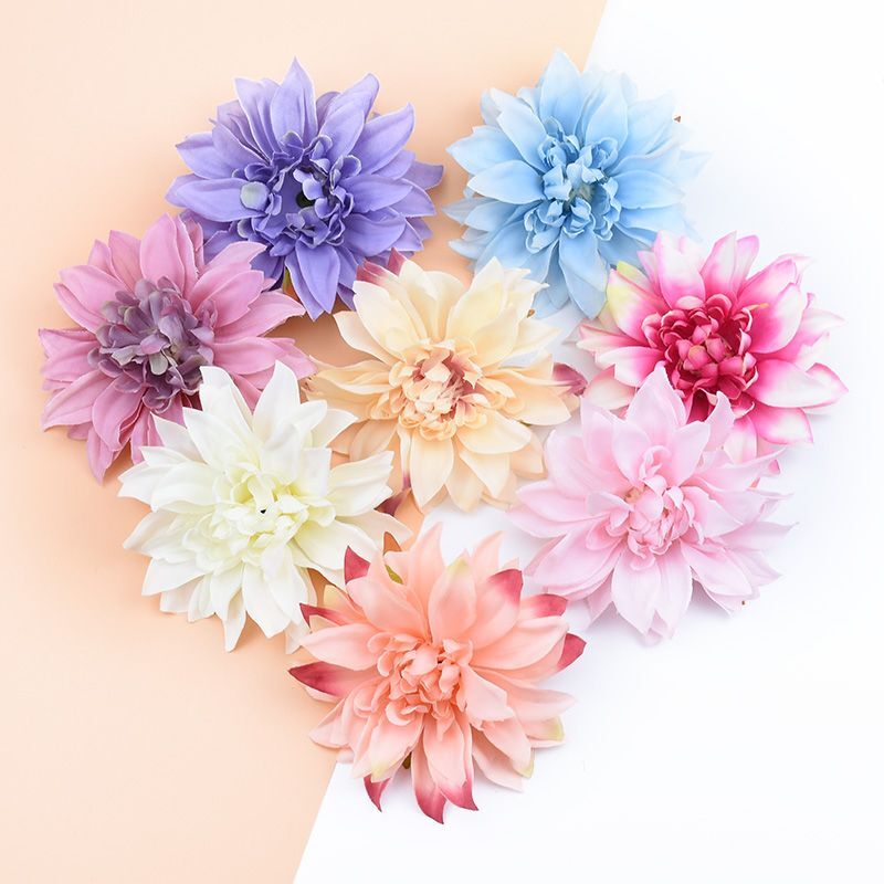 10pcs Plastic Gerbera Artificial Flowers Decorative Wedding Home Birthday Gift