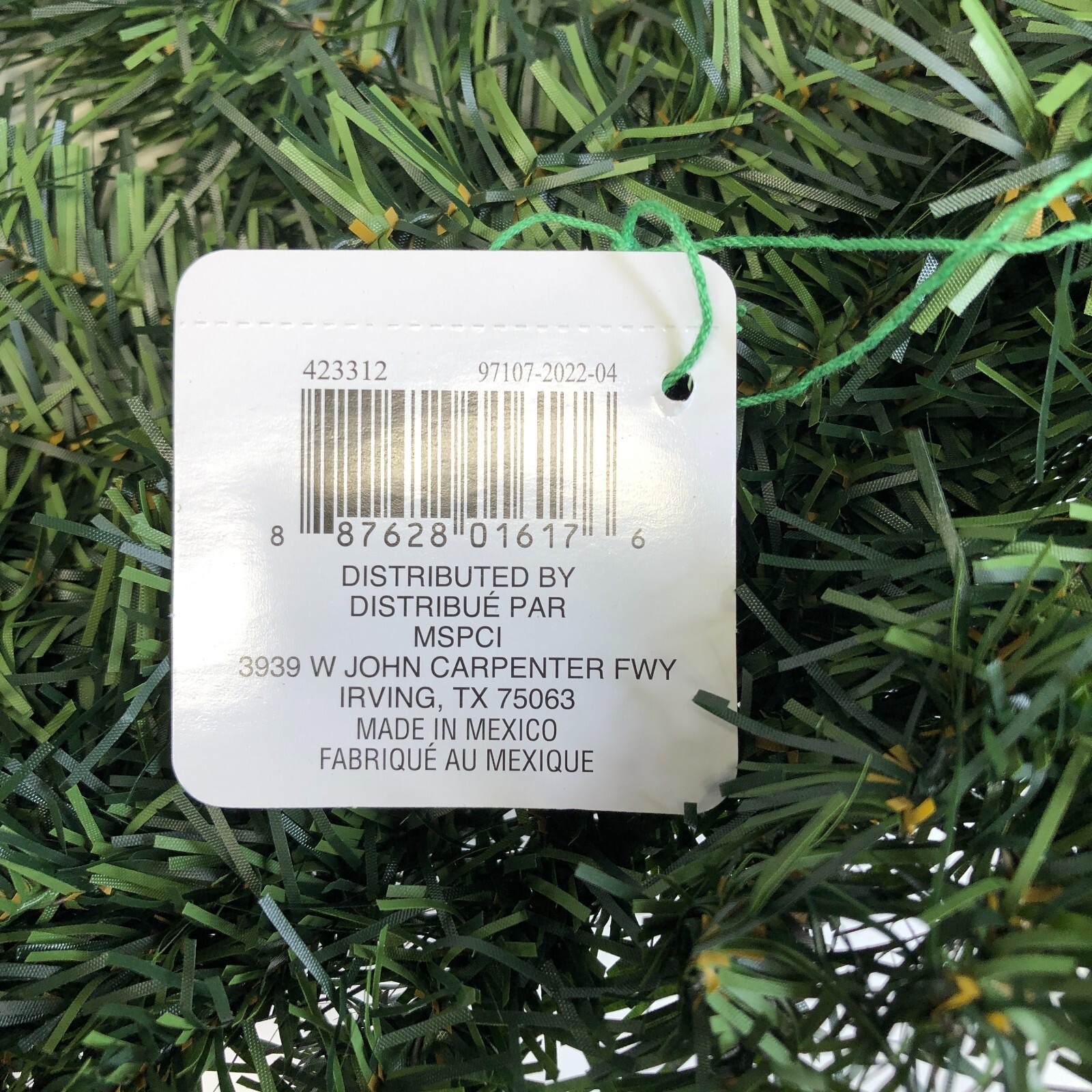 Ashland fake artificial wreath noble fur Christmas Holiday Decorating 15″ circle