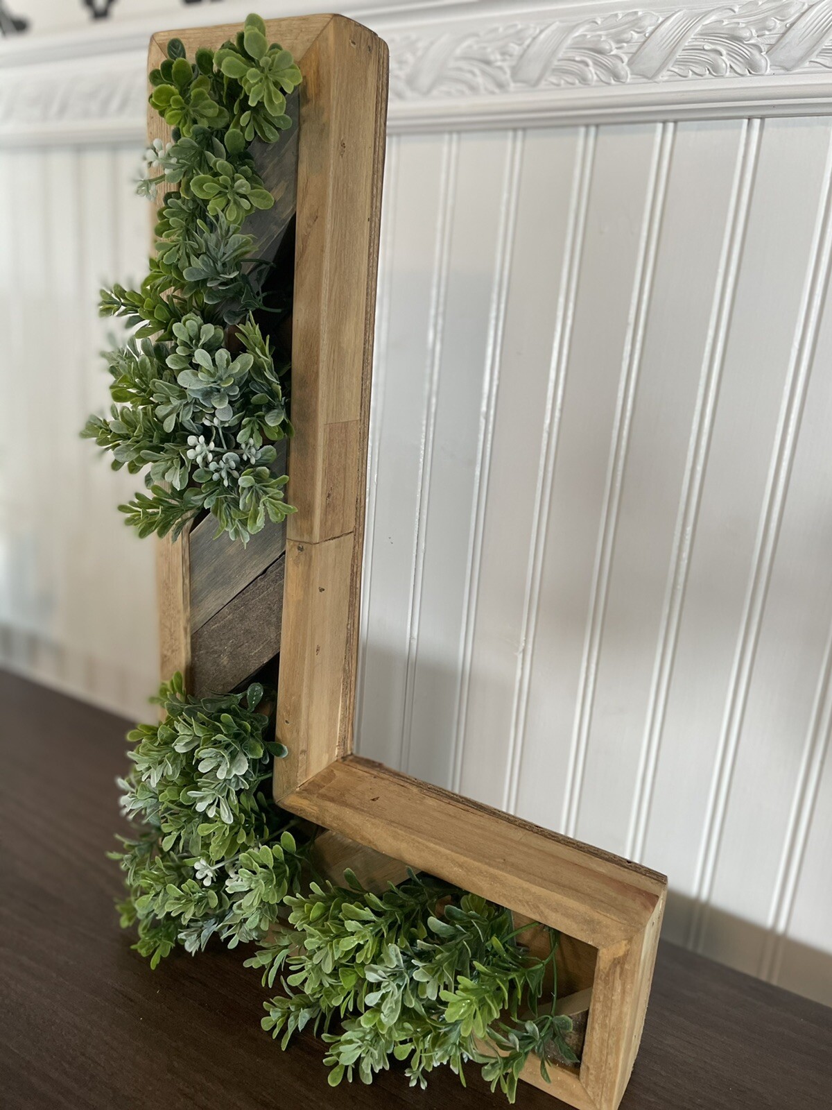 Custom Succulent Letter Decor. L And F Available. Contact Seller For Details.