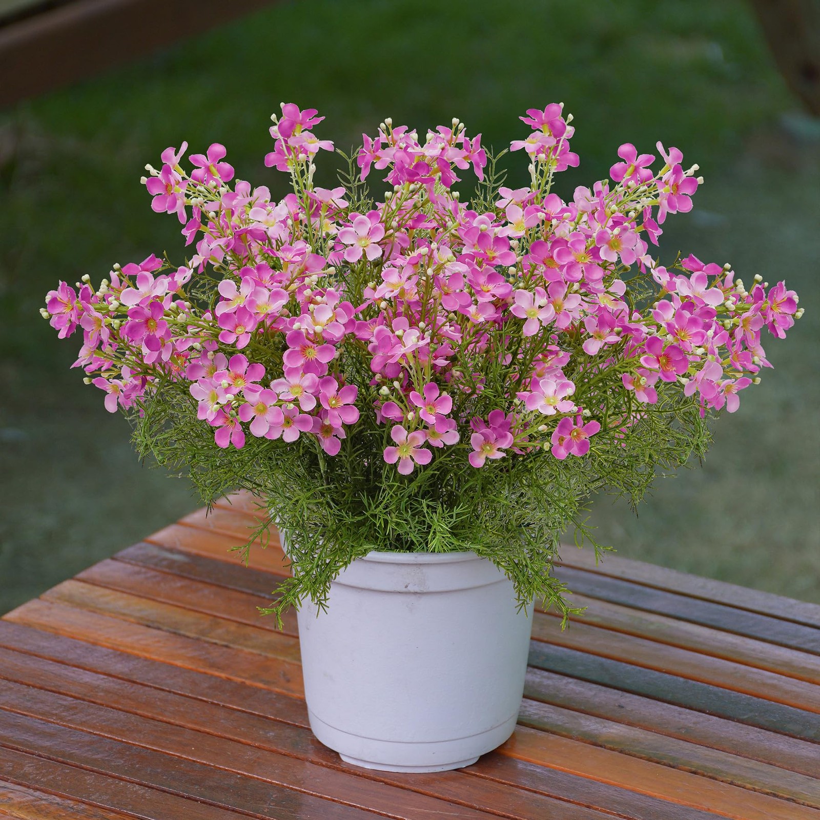 Spring Decorations for Home Fake Flowers Hydrangea Artificial Plants Indoor M…