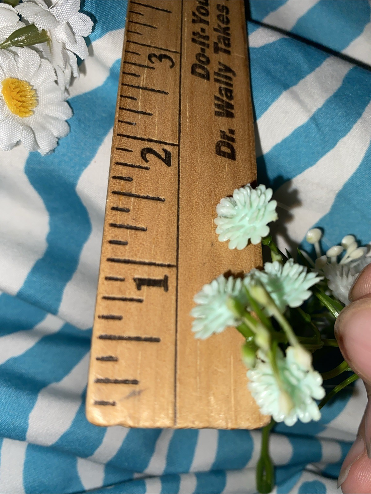 Vtv Deco Plastic Stem Floral Lot 1960’s Miniatures