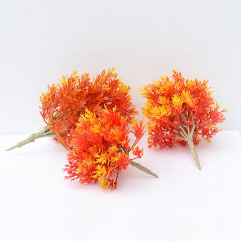 3pcs Artificial Maple Tree Models for Miniature Scenery Simulation Trees for …