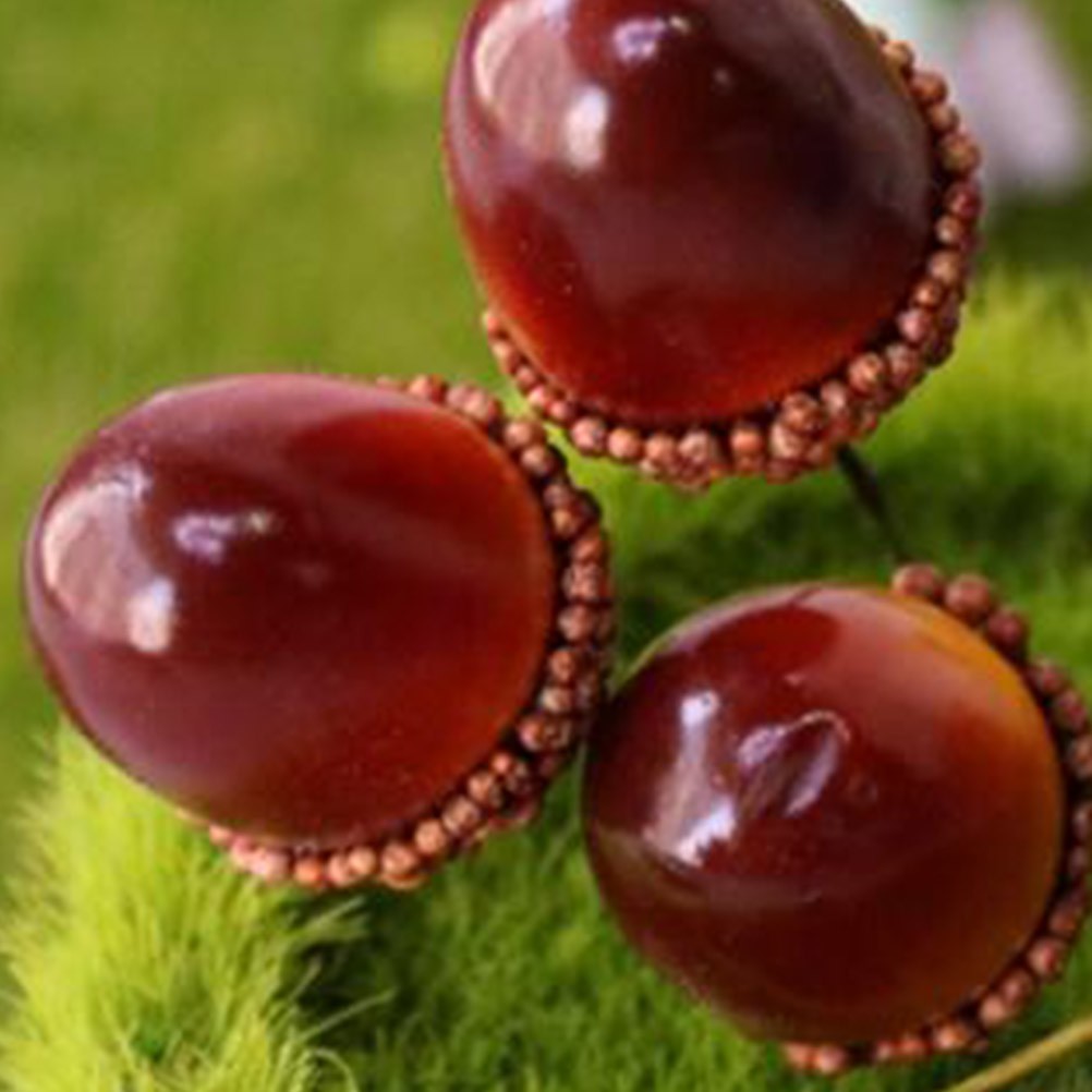 50Pcs Reusable Artificial Decor Acorns Multi Color for Christmas Baby Shower
