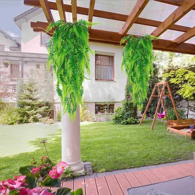 90cm Artificial Ivy Vine Garland Fake Plant Leaf Home Wall Decor