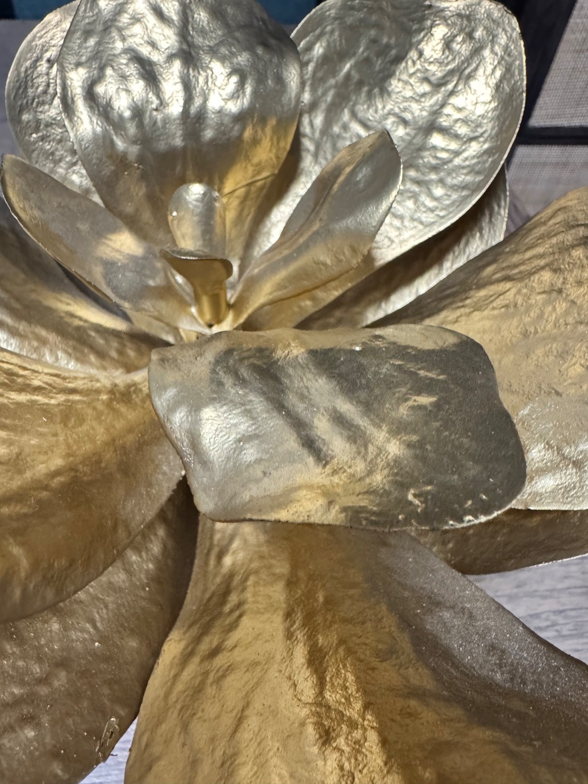 John R1chard Collection Golden Paddle Leaf Arrangement