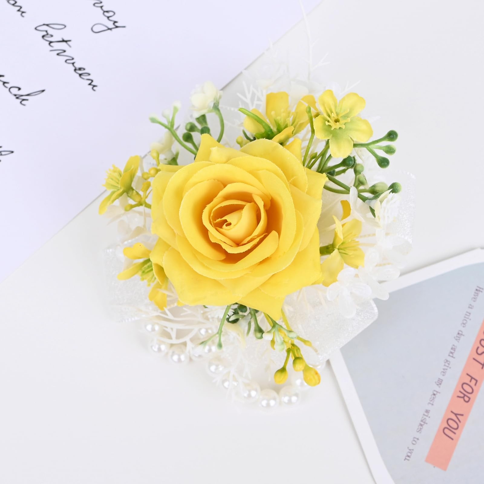 Corsage and Boutonniere Set for Wedding Prom Party Homecoming Celebration Art…