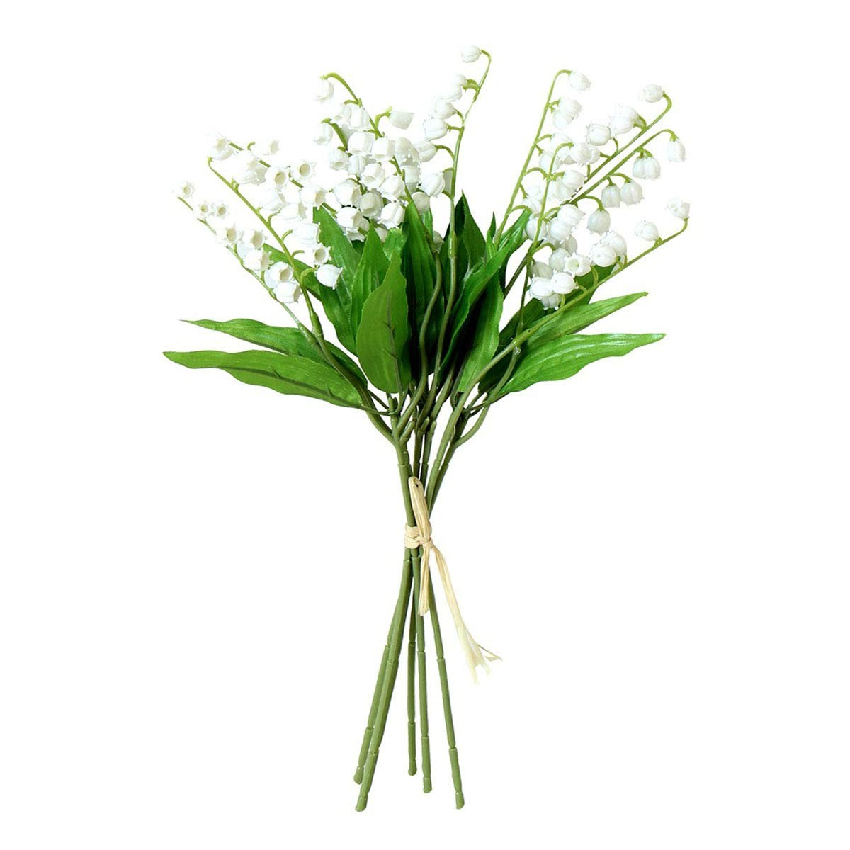 Artificial Lily of The Valley Flowers Arrangement Bundle for Wedding Bouquet …