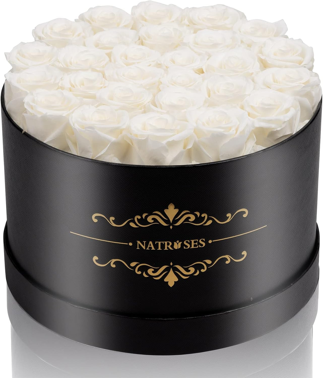 27 Piece Forever Preserved Roses in a Box, Preserved Flowers for Delivery Birthd