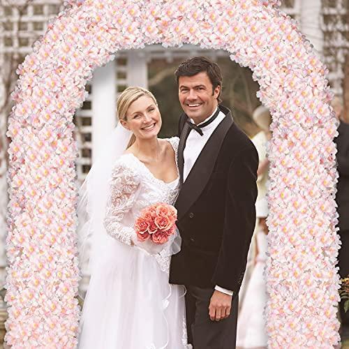 Sggvecsy Cherry Blossom Garland Artificial Cherry Flower Vines 4 Pack Hanging
