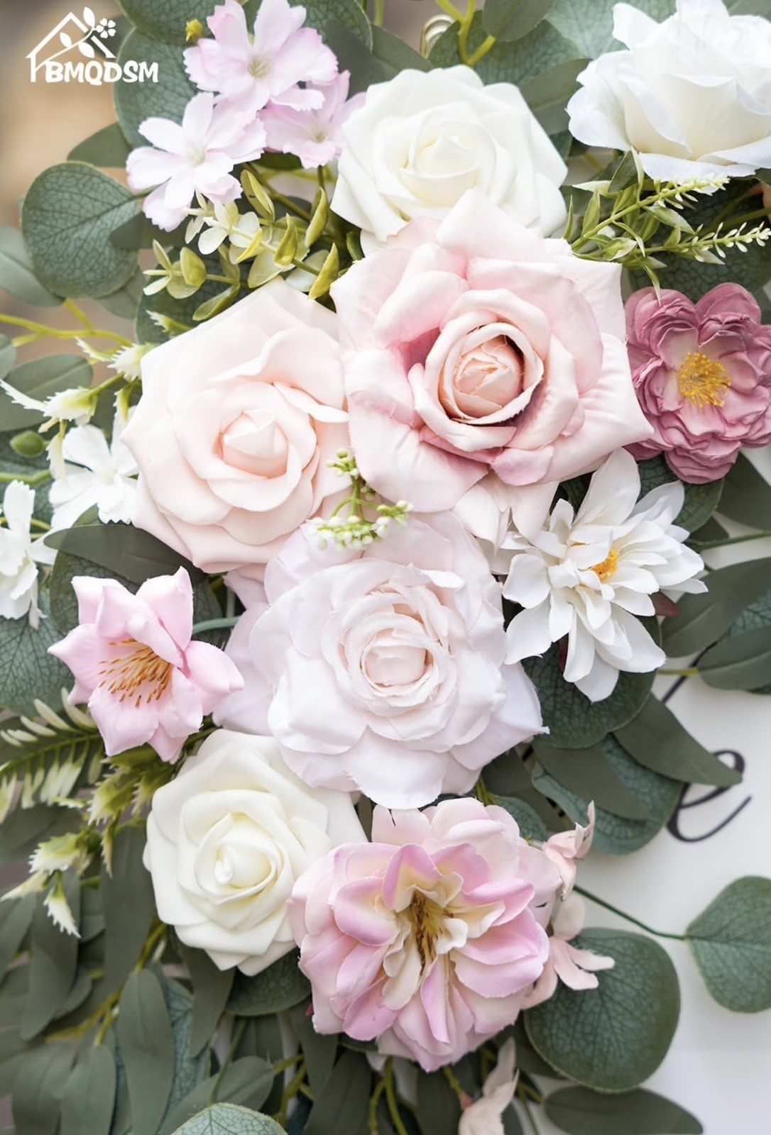 Artificial Wedding Arch Flowers Kit Lifelike Silk Foam Decoration Events New