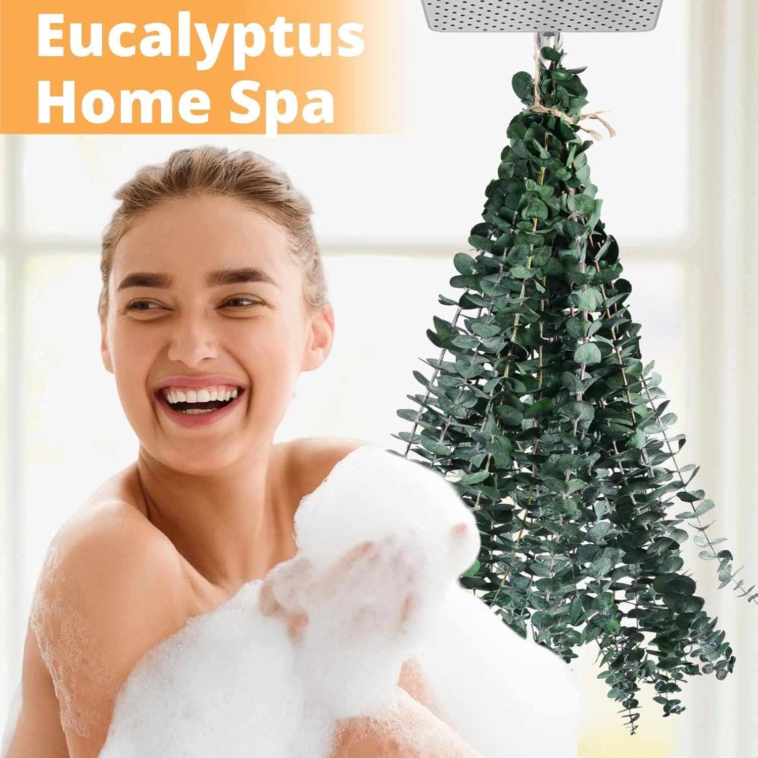 12 Pcs Dried Eucalyptus for Shower Hanging – 17” Real Large Preserved Eucalyptu