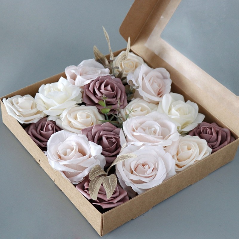 Elegant Flower Boxes Creative Bouquets Hand Packaging Holds for Lover Friend