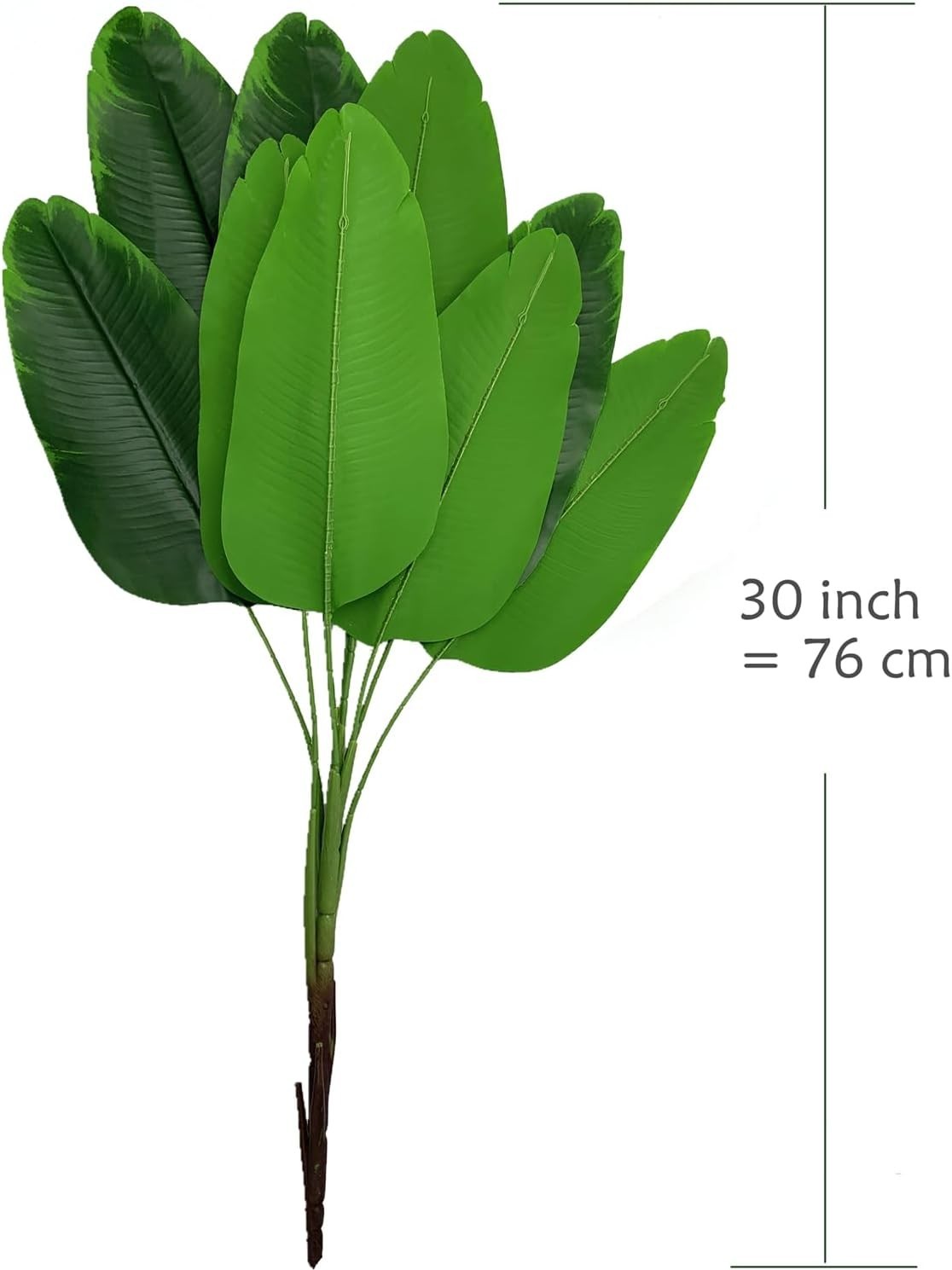 Elegant 30-Inch Faux Bird of Paradise Plant – Lifelike Home Decor (2 Pack)