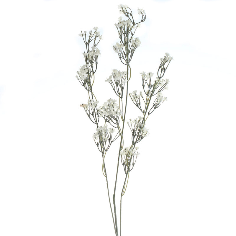 Set of 12 Artificial Gypsophilia Baby’s Breath 22-1/2″ Tall Floral Picks