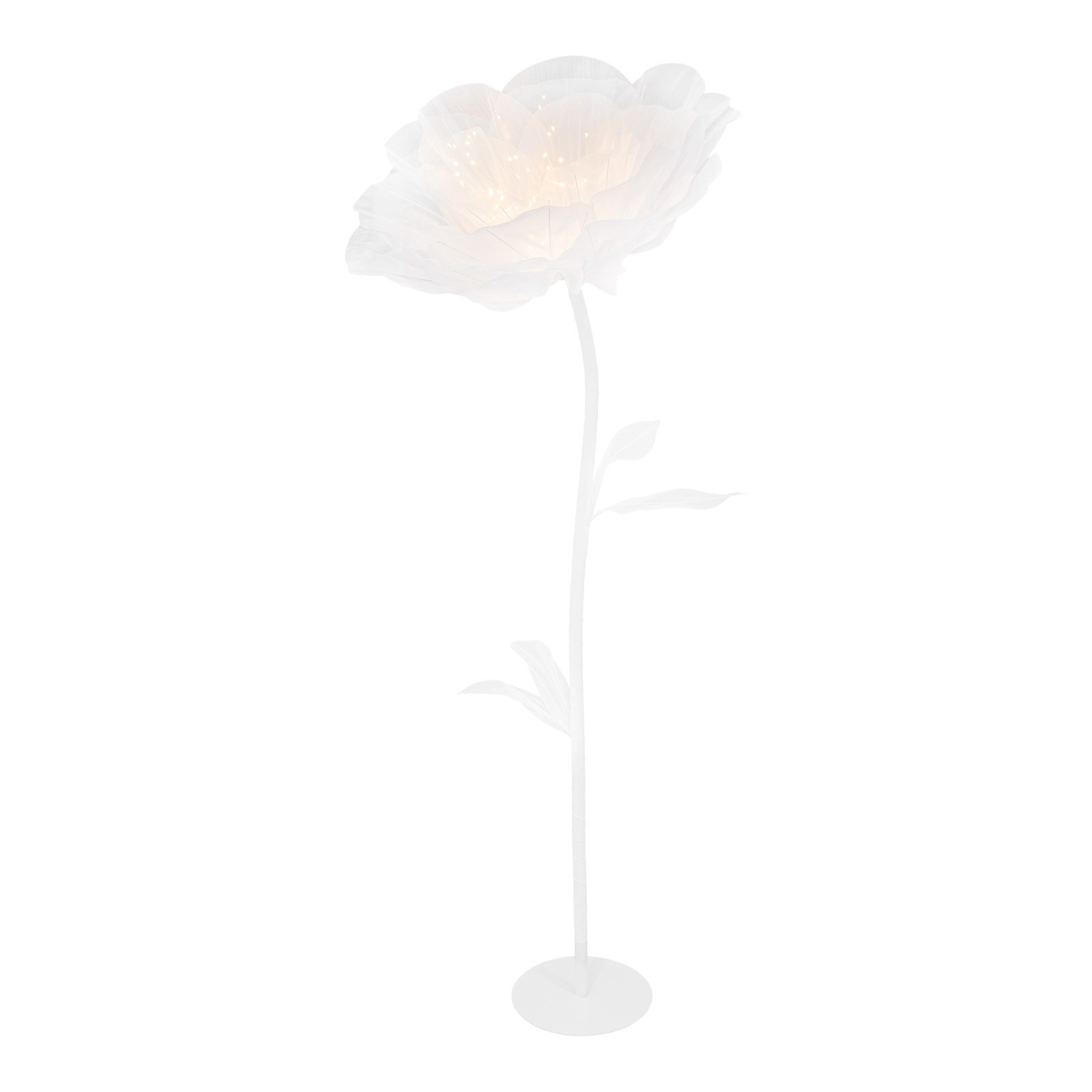 Electric Artificial Flower White 150cm LED Artificial Flower Ambient Light Decor