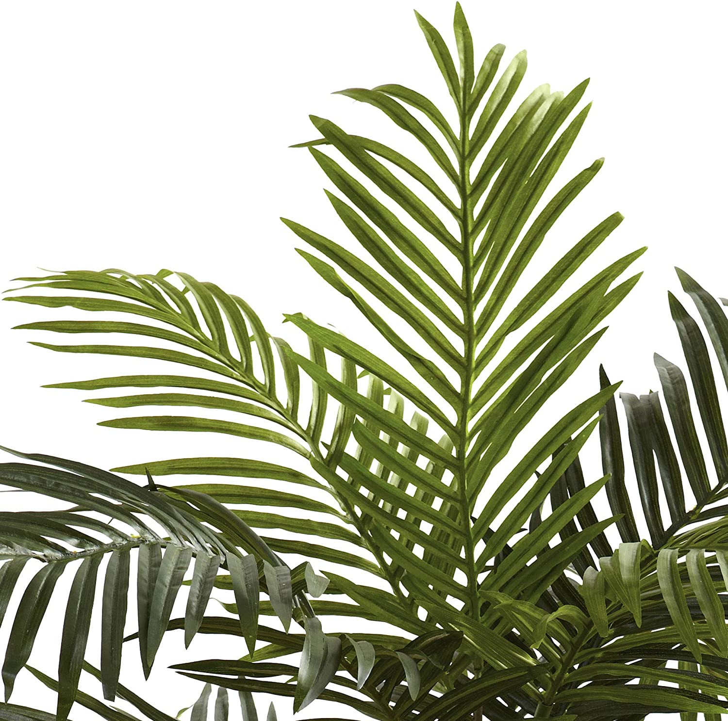5Ft Golden Cane Palm Artificial Tree – Lush Green Home Decor Accent