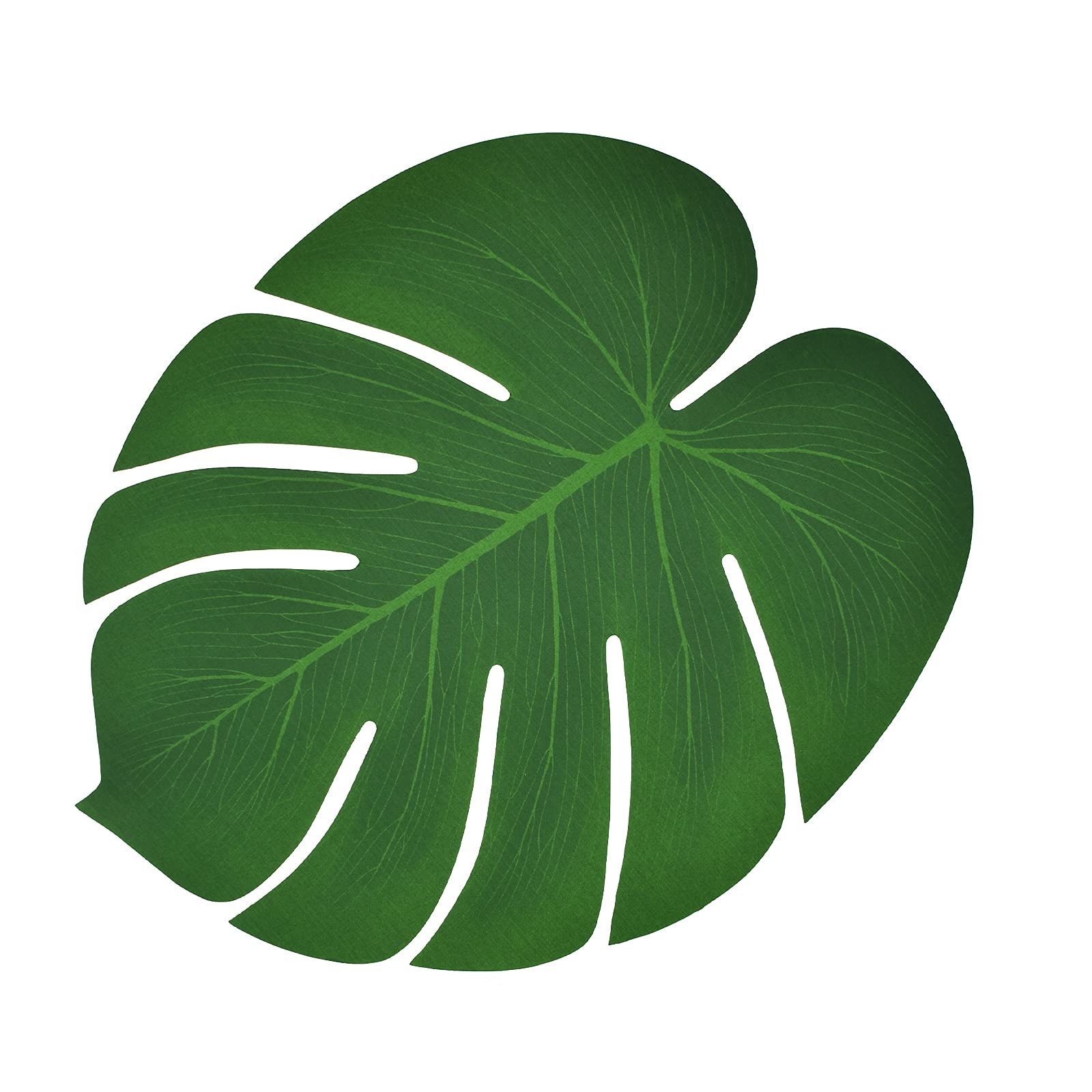 30 PCS Tropical Artificial Palm Leaves Monstera Party Decoration