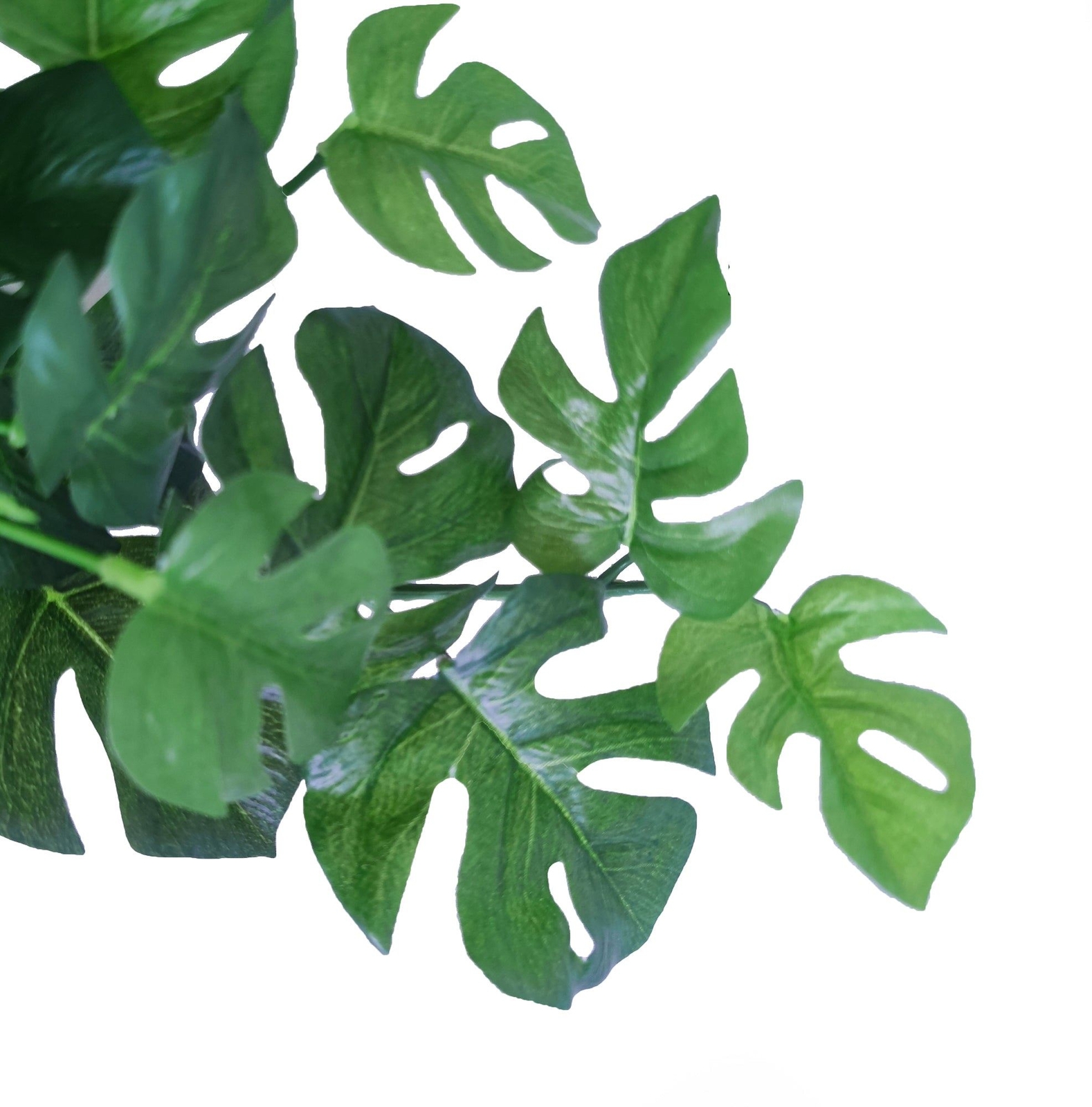 Greenery Hanging bush, real touch split philo leaf, 31″H