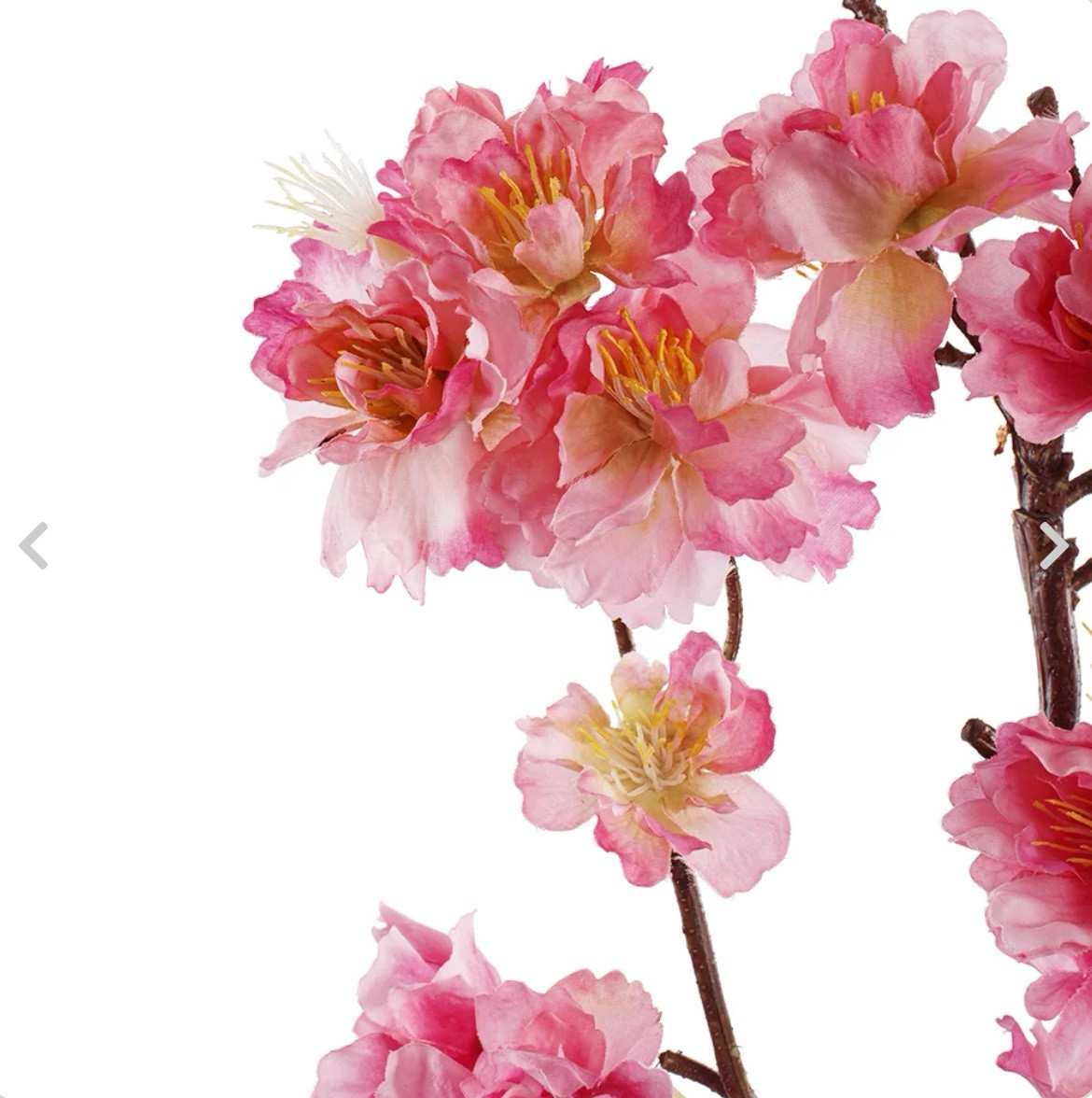 Artificial Cherry Blossom Flowers Trees 4FT/5FT/6FT With Flower Pot