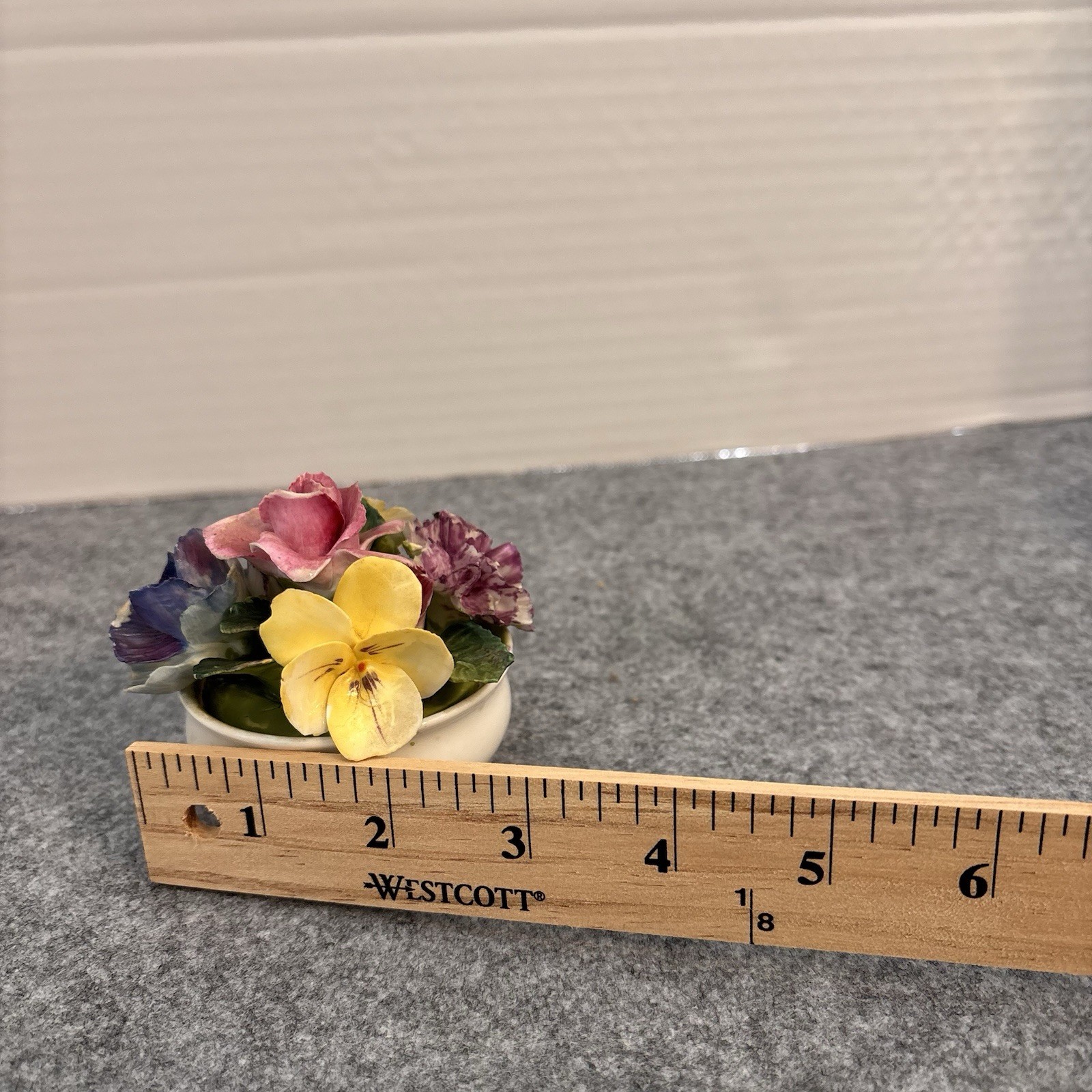 🌸 Vintage Crown Staffordshire Fine Bone China Floral Bouquet (c. 1930s-1950s)