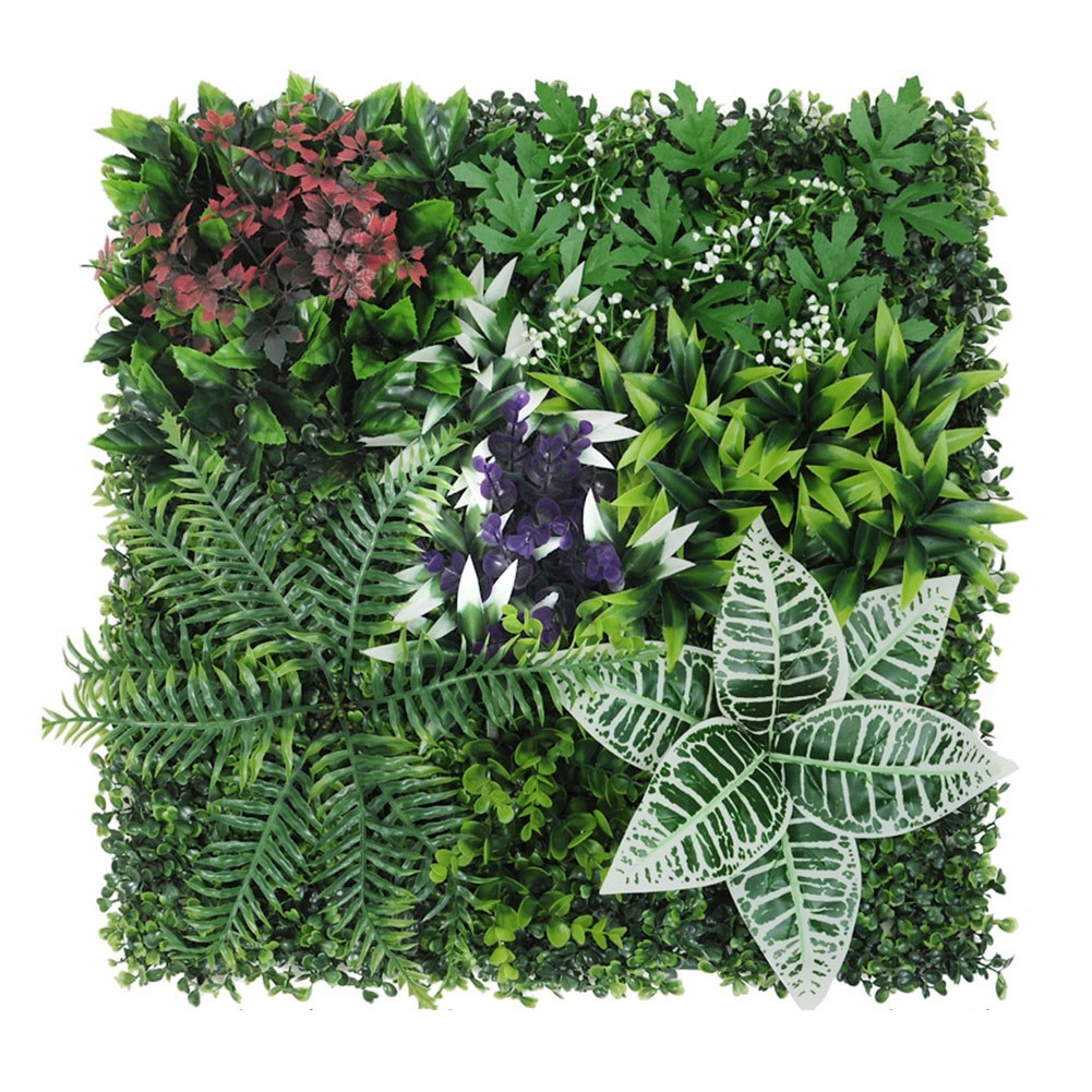 Green Plastic Lawn Plants for Home Decoration Easy to Clean and Maintain
