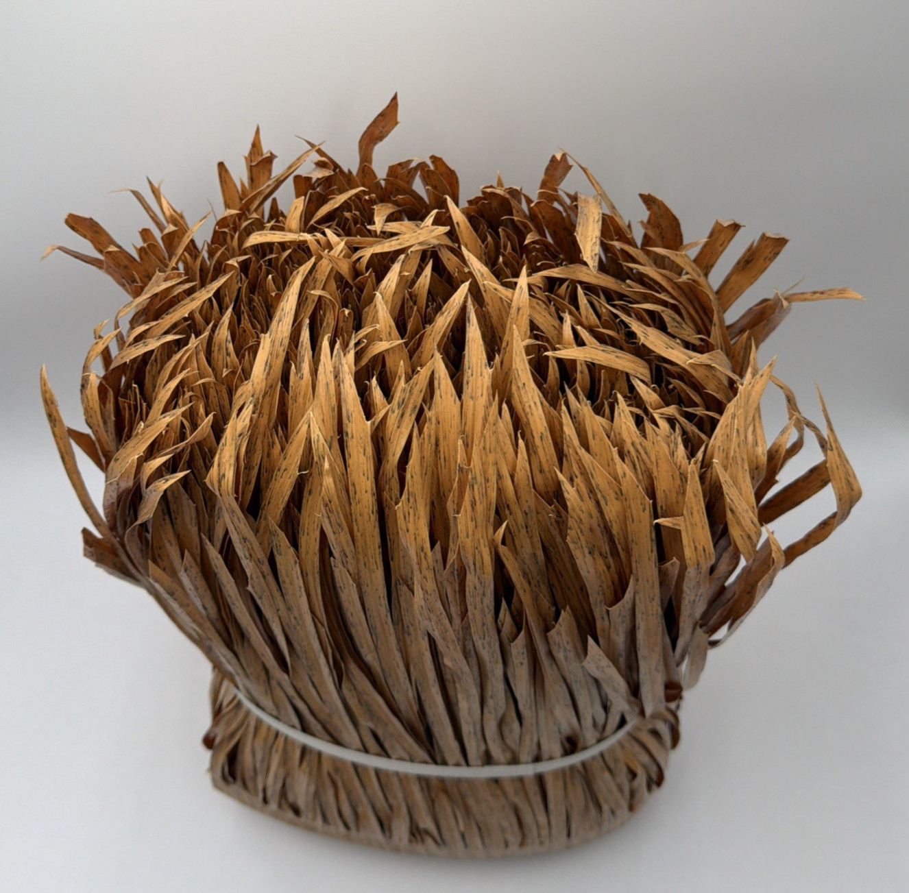 30ft x 16in Artificial Thatch Roll Tiki Palm Decor Khaki Brown Roof Cover