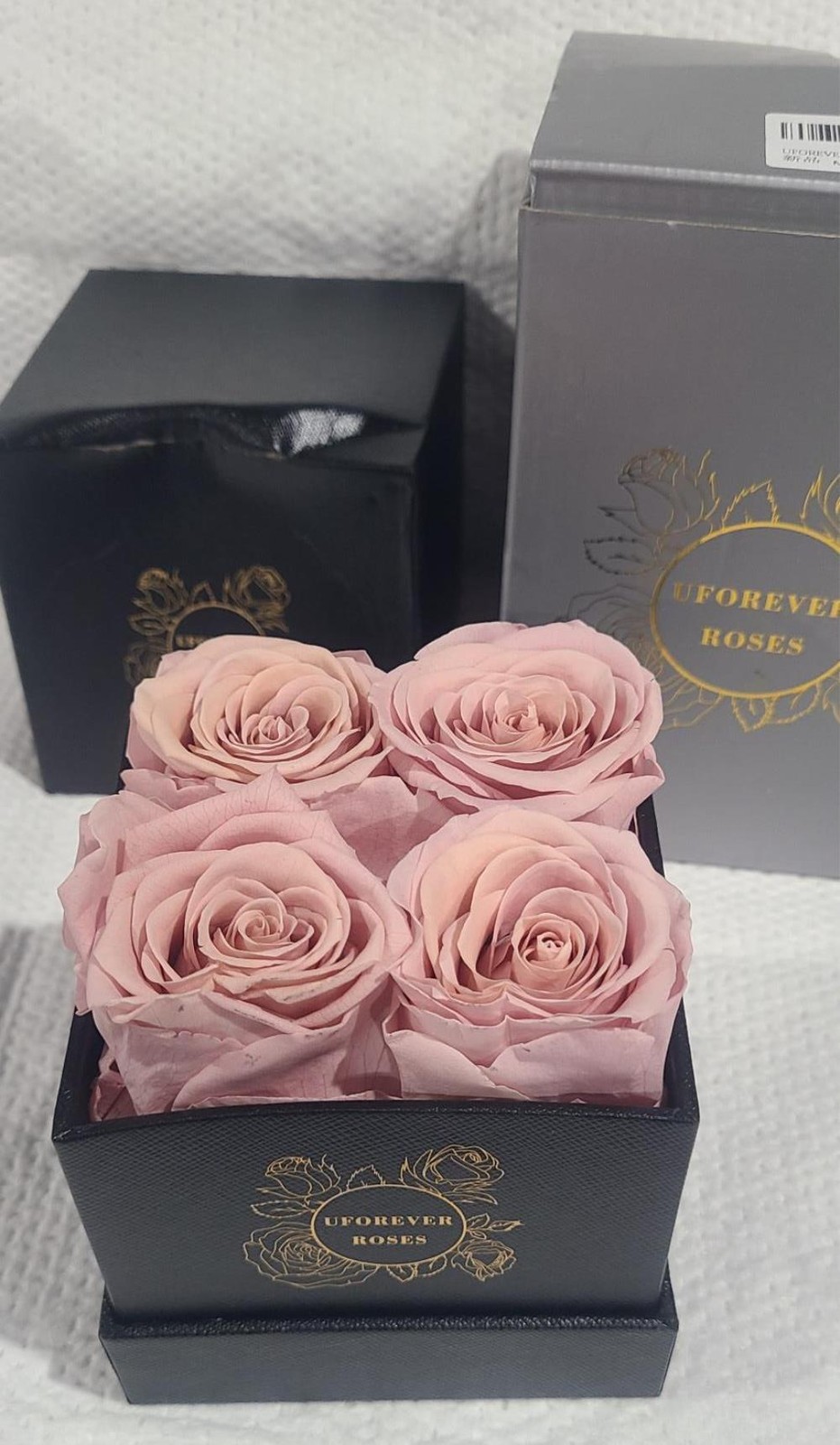 UFOREVER ROSES Preserved Roses in a Box Mothers Day Valentines Day Gifts for Her