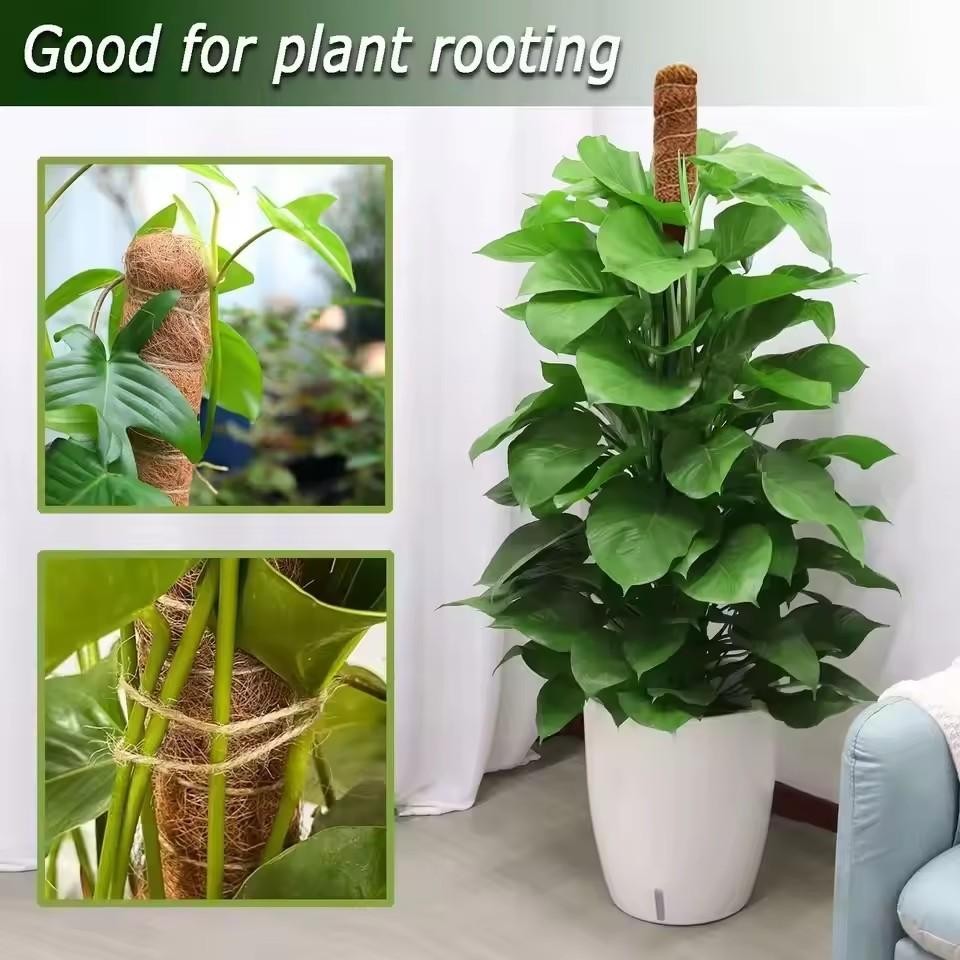 Fake Tropical Palm Tree 90-120cm – Big Plastic Monstera Leaves for Garden & Home