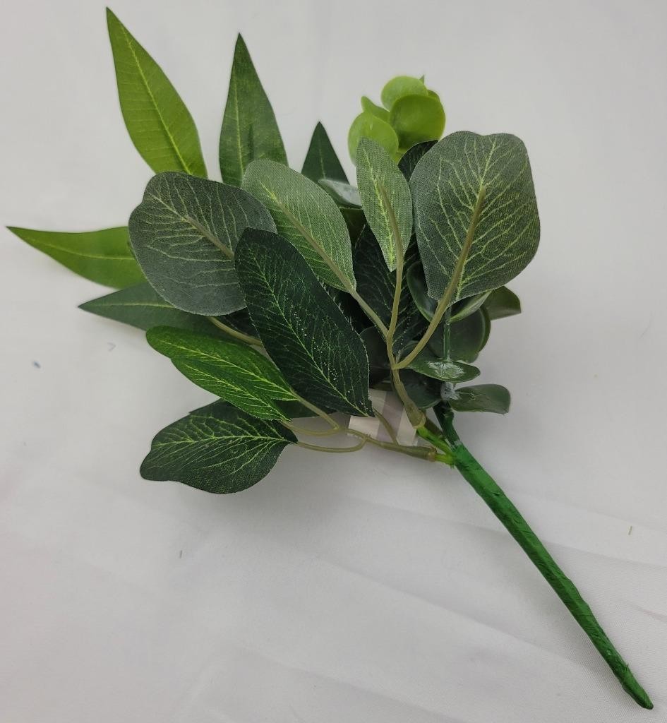 Ashland Floral Pick Green Leafy New 6 in Flowers