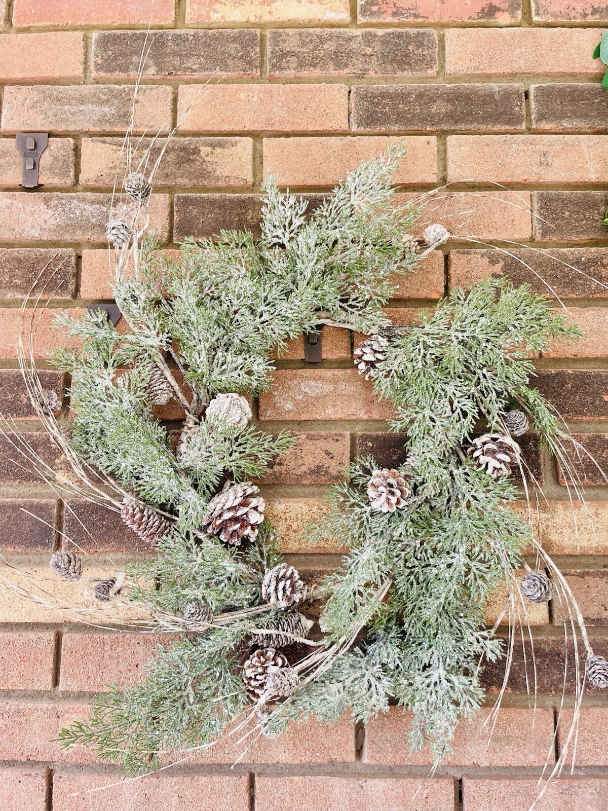 Birch Tipped Cedar Winter Or Christmas Wreath
