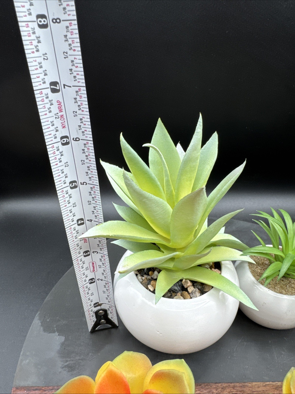 Faux Succulent Plant Set Desk – Realistic Coastal Western Scandi Boho Lot Of 5