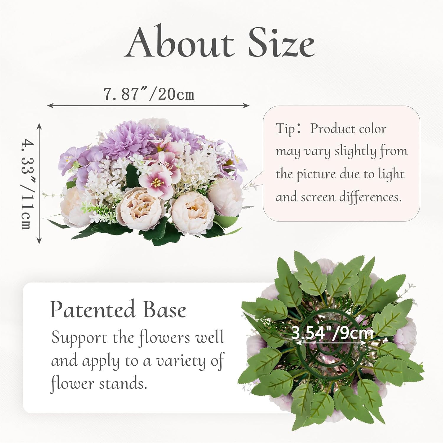 Purple Flower Ball Centerpieces – 10 PCS for Weddings & Home Decor