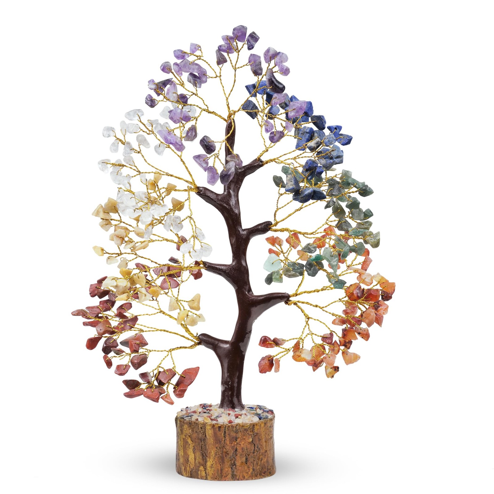 Crystal Tree Life Chakra Healing Meditation Spiritual Decor 10-12″ Gemstone