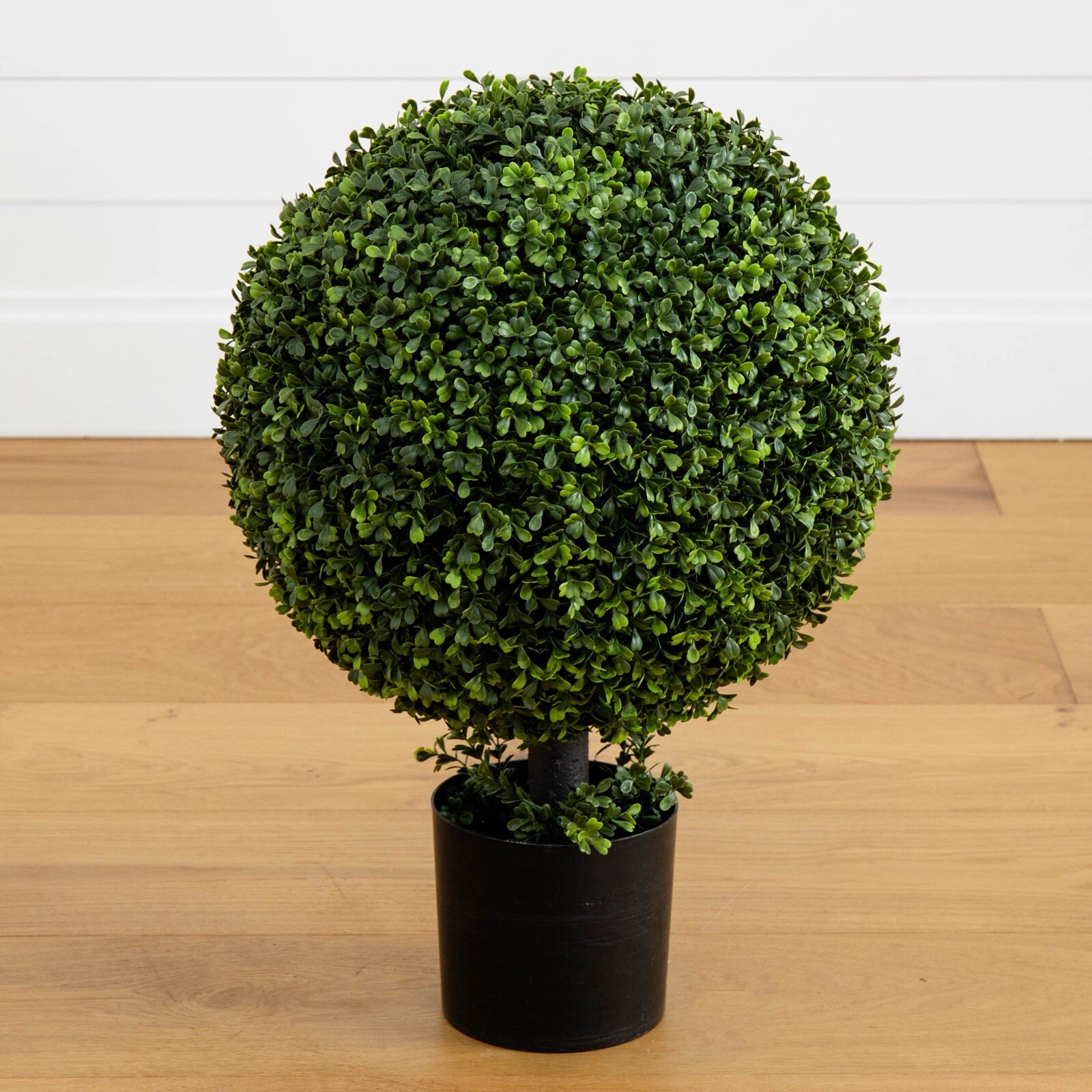 27” Boxwood Ball Topiary Artificial Tree Home Decor UV Resistant. Retail $189