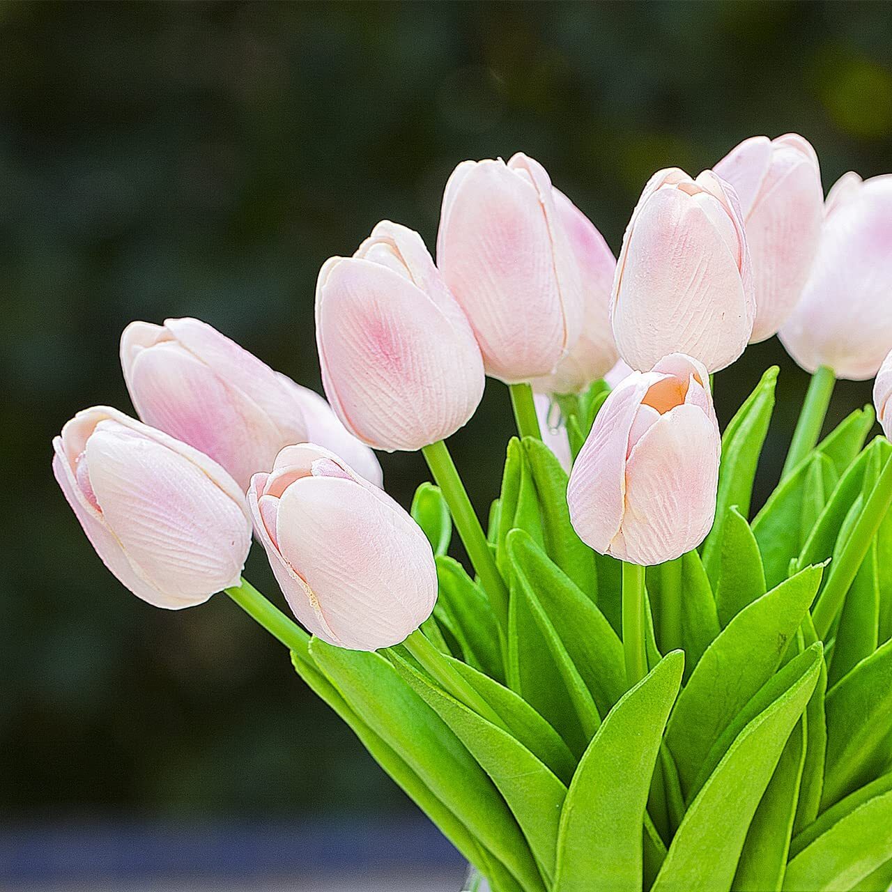 20PCS Artificial Tulip Flowers False Fake Bouquet Real Touch Home Wedding Decor
