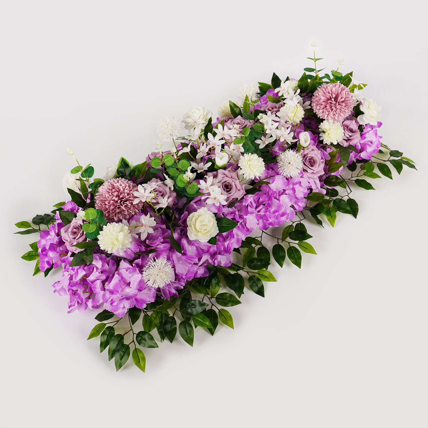 100cm Wedding Flower Row Silk Peony Rose Arch Backdrop DIY Party Decor…..