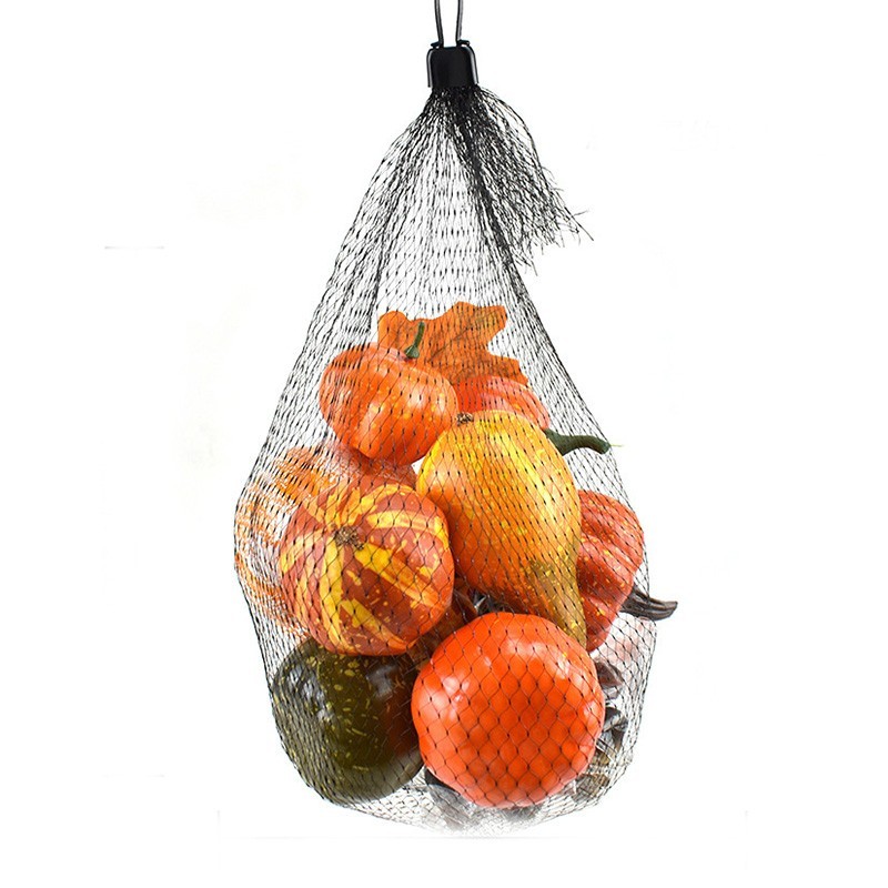 Harvest Decorations Props Artificial`Mini Pumpkin Gourd Berries Maple Leaf